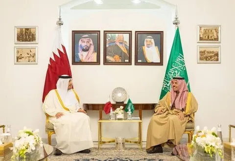 تماس تلفنی وزیر خارجه عربستان و قطر