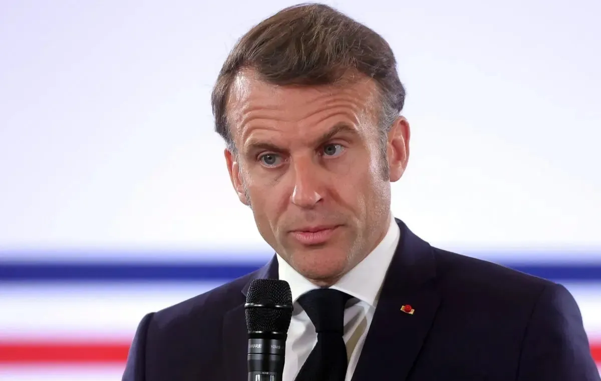 رئیس چمهور فرانسه خواستار برگزاری فوری شورای امنیت شد