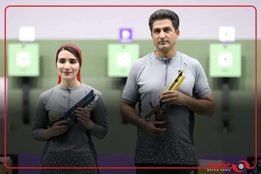 رستمیان و گلخندان راهی فینال تپانچه میکس شدند