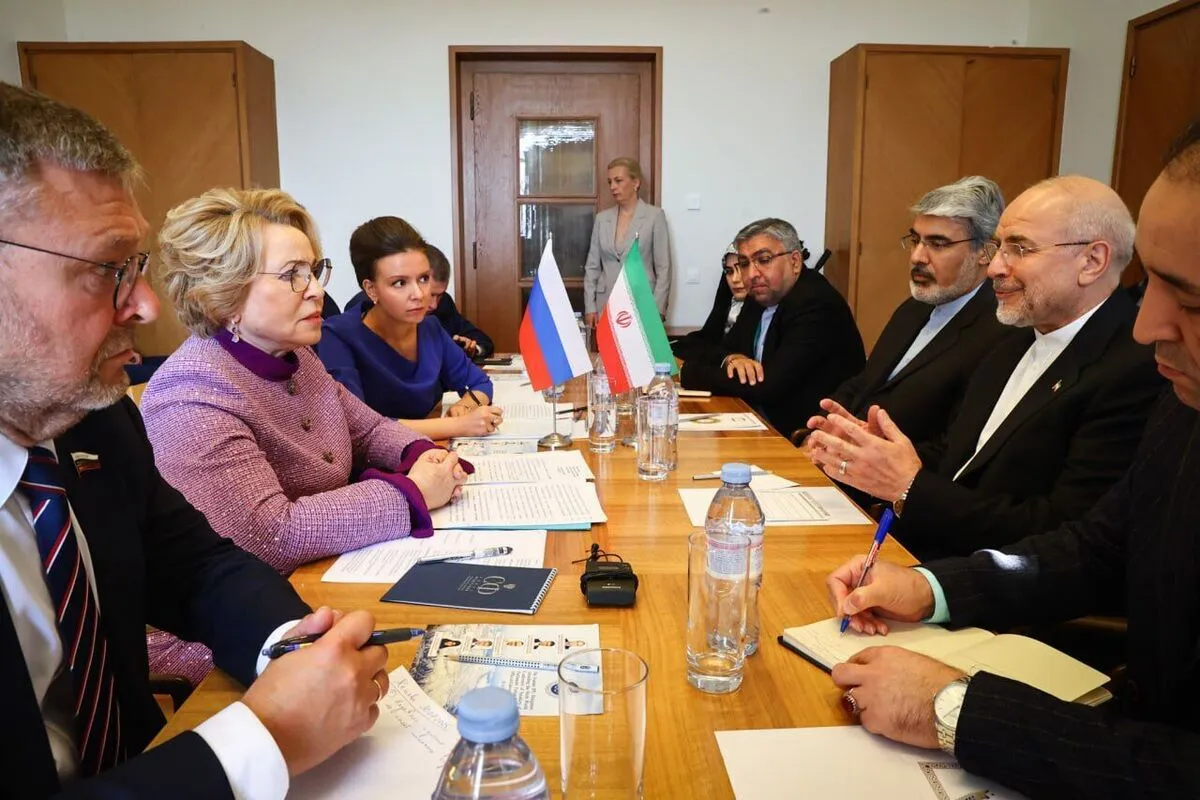 Ghalibaf calls on Russia to further develop economic ties with Iran