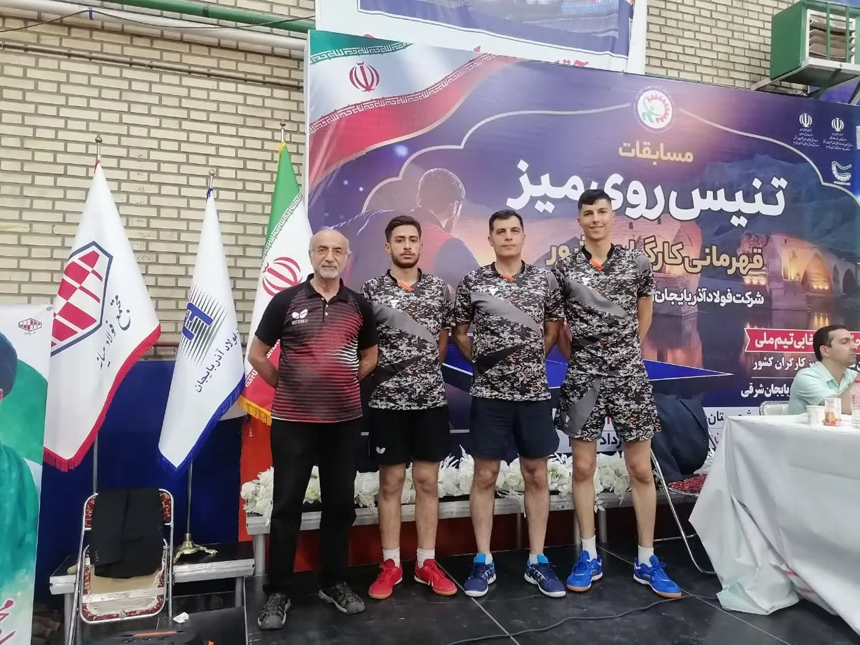 تنیسورهای قزوین گل کاشتند و قهرمان کشور شدند