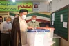سید محمد موحد رأی خود را به صندوق انداخت