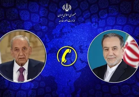 رایزنی تلفنی عراقچی با رئیس مجلس لبنان
