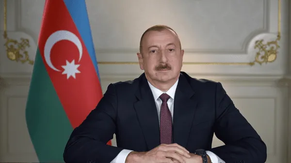الرئيس الاذربيجاني يهنئ آية الله السيد مجتبى الخامنئي
