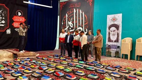 هلال احمر، بیش از ۹ هزار بسته نوشت‌افزار، به دانش‌آموزان مناطق کم‌برخوردار آذربایجان‌غربی توزیع کرد