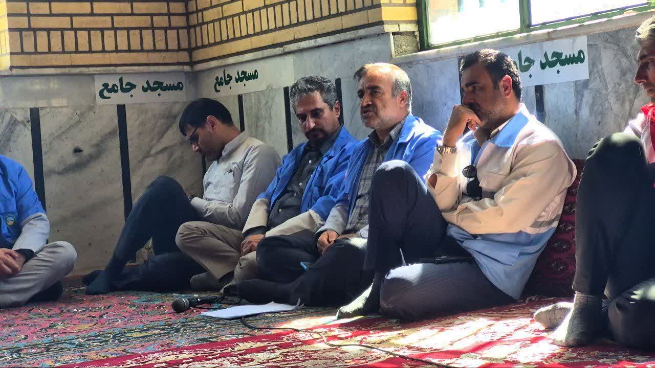 اجرای مانور عملیاتی سیلاب با حضور دستگاه‌های اجرایی در شهرستان بوئین‌زهرا