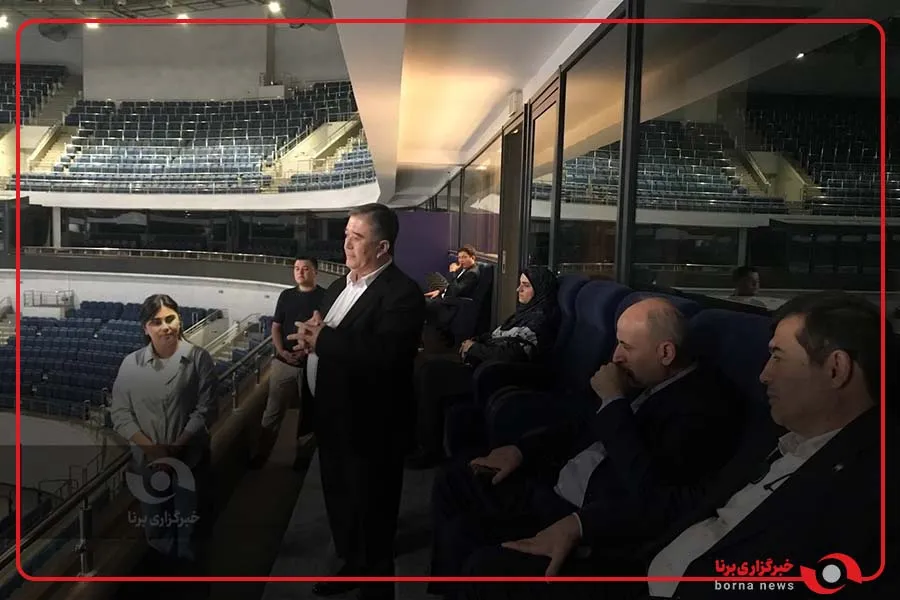 بازدید وزیر ورزش و جوانان ایران از مجموعه ورزشی «هومو» تاشکند