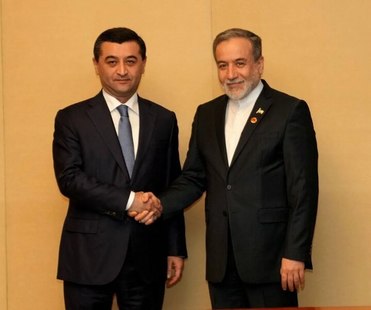 Iran FM Araghchi meets Uzbek counterpart in SCO meeting