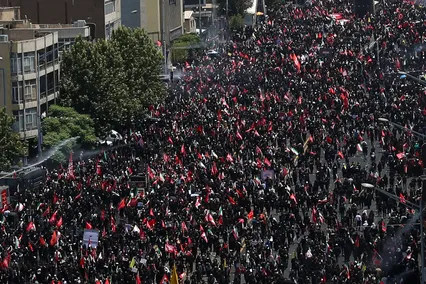 مراسم تشییع پیکر مطهر رهبر شهید انقلاب- ۴