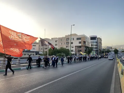 حرکت کاروان دانشگاهیان استان البرز برای بدرقه رهبر شهید انقلاب