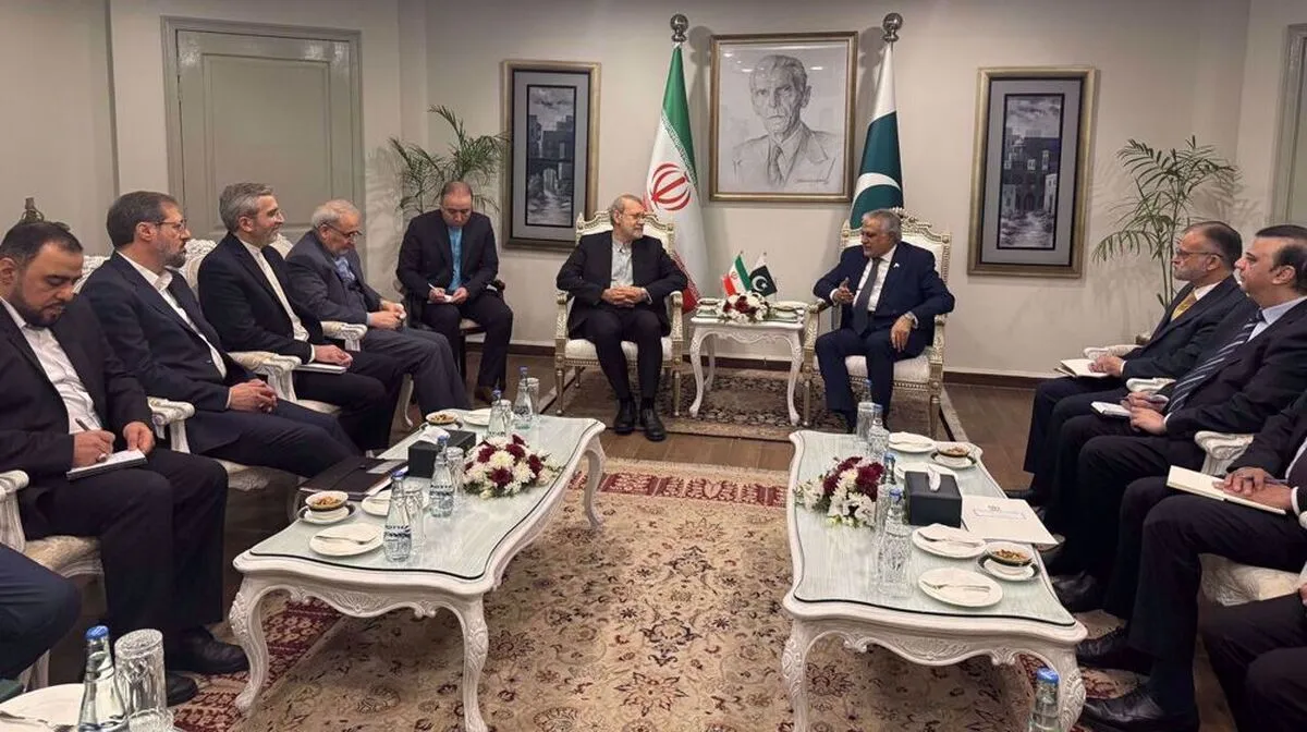 Larijani pushes ‘strategic’ relations, economic expansion with Pakistan