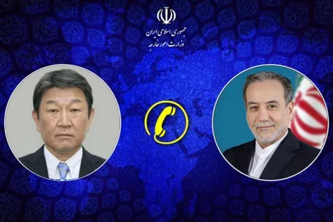 رایزنی تلفنی وزیر امور خارجه ایران با همتای ژاپنی