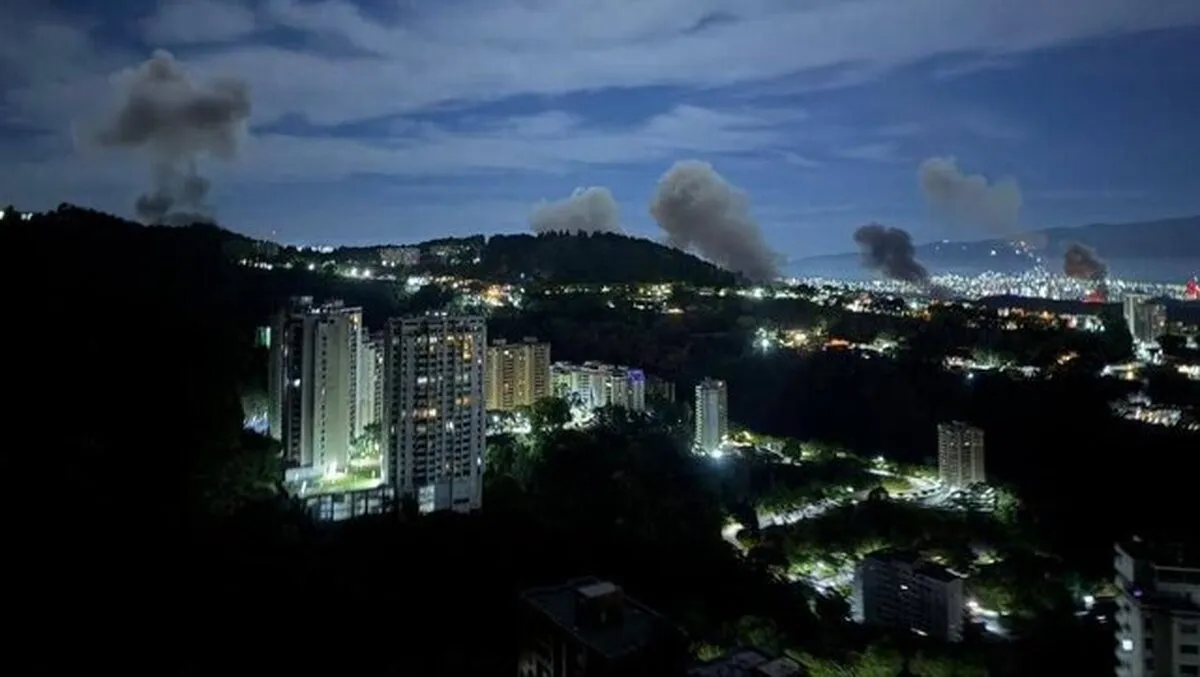 Major Explosions Rock Caracas Amid Reports of U.S. Strikes on Venezuela
