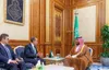 دیدار وزیر امور خارجه مصر با بن سلمان در ریاض