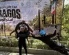 رقابت ۸۰ ورزشکار در بخش بانوان مسابقه «استراگوس» در بوستان «بهشت مادران»
