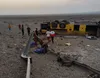 ۱۱ کشته و ۲۴ مصدوم در واژگونی اتوبوس مسافربری در آزادراه همدان ـ ساوه
