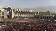 گزارش رسانه‌های سوئدی از خیل عظیم عزاداران در دومین روز مراسم بدرقه رهبر شهید