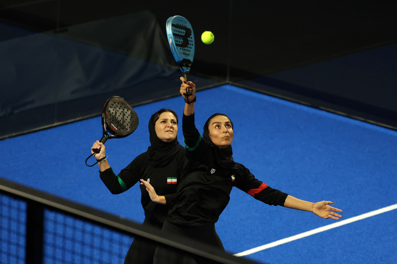 دیدار تیم های پدل دختران ایران و امارات / NOGOYA2026