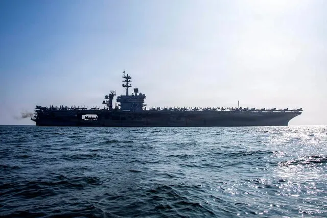 Iranian Army: Iran Navy Forces USS Abraham Lincoln to Change Course