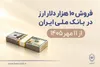 شرایط دریافت ۱۰ هزار دلار از بانک ملی اعلام شد