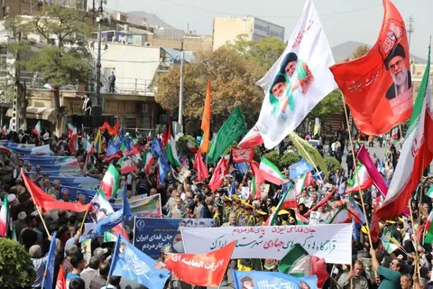 حضور هزاران اراکی در رزمایش «جان‌فدایان»؛ نمایش اقتدار و همبستگی ملی