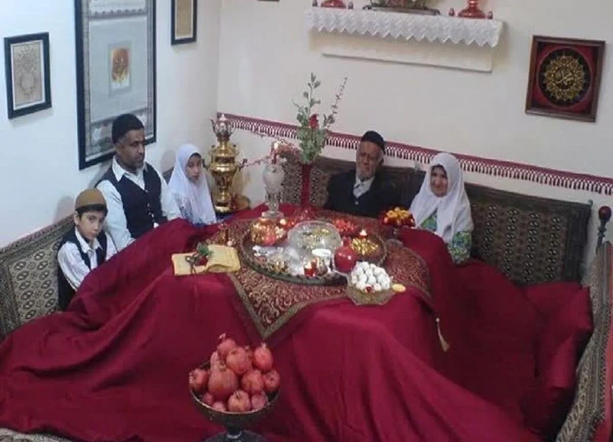 تقاليد وعادات ليلة يلدا في محافظات إيران
