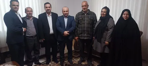 دیدار و پیگیری وضعیت و دغدغه‌های بیمه شدگان بیمه دی شرق گیلان