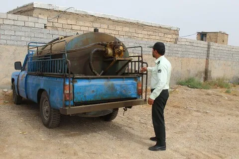 کشف بیش از ۲ هزار لیتر گازوییل قاچاق در باوی