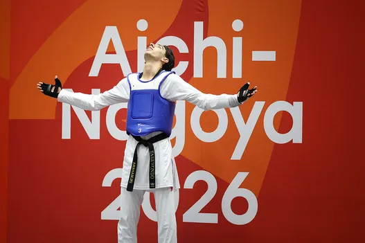 مدال نقره مهدی حاجی‌موسایی در تکواندو / NOGOYA2026
