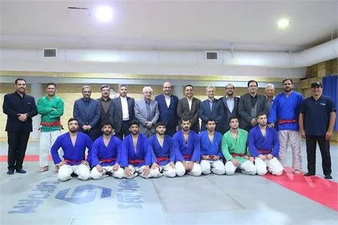 بازدید دبیر کل کمیته ملی المپیک از اردوی تیم ملی کوراش