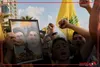 حضور مردم لبنان در سالگرد شهادت سیدحسن نصرالله در جوار مرقد او در ضاحیۀ بیروت