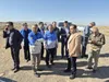 بازدید میدانی فرماندار و مدیرکل بحران استان از رودخانه آراسنج؛ دستور فوری برای ایجاد سیل‌بند و کانال انحرافی