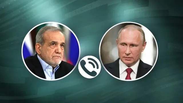 Putin, Pezeshkian Discuss Middle East Situation in Phone Call