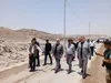 بازدید معاون اجرایی رئیس‌جمهور و وزیر نیرو از تونل و پل مورد حمله واقع شده هرمزگان