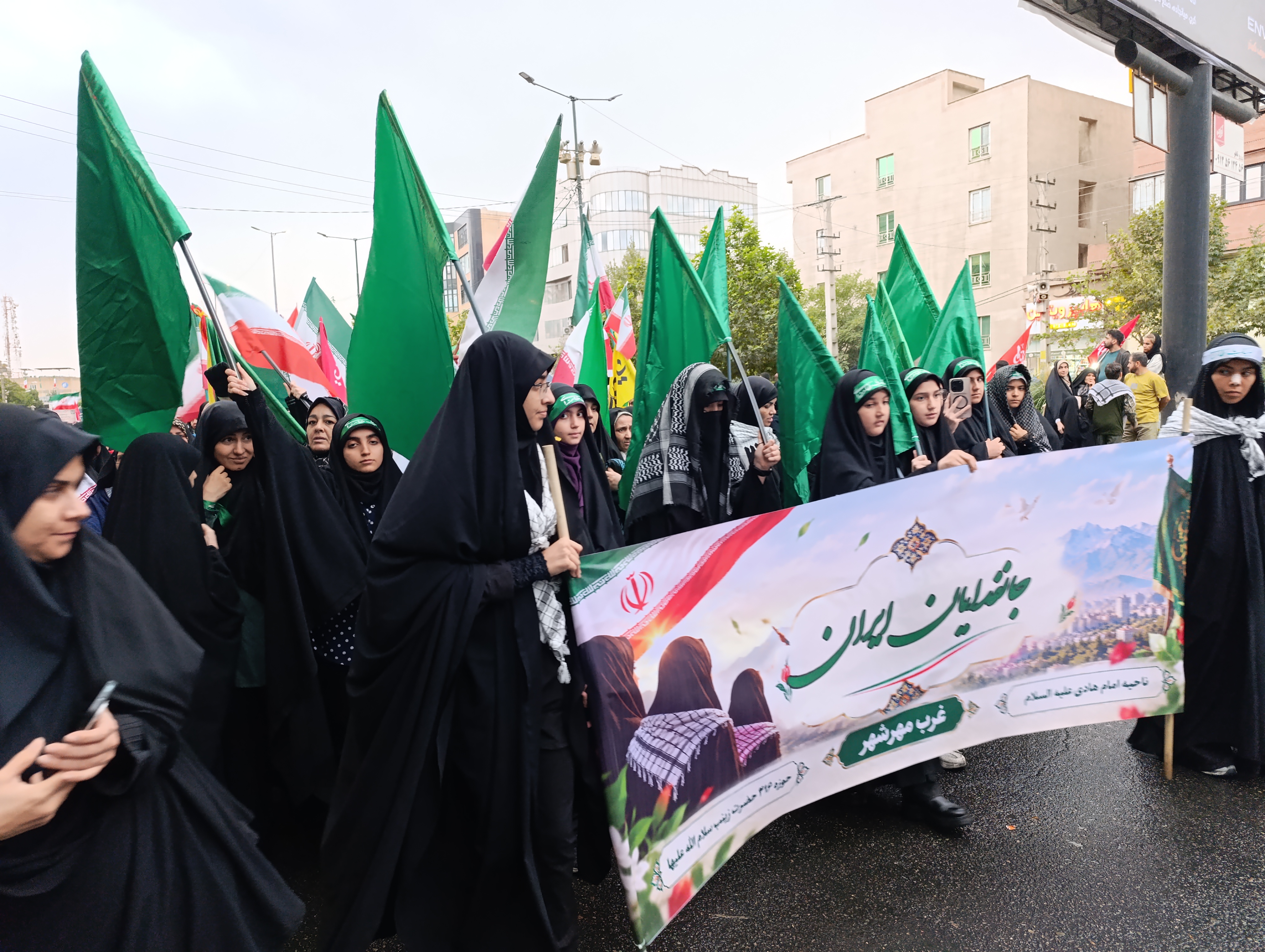 رزمایش و اجتماع ۱۱۰ هزار نفری «جان‌فدایان البرز» برگزار شد