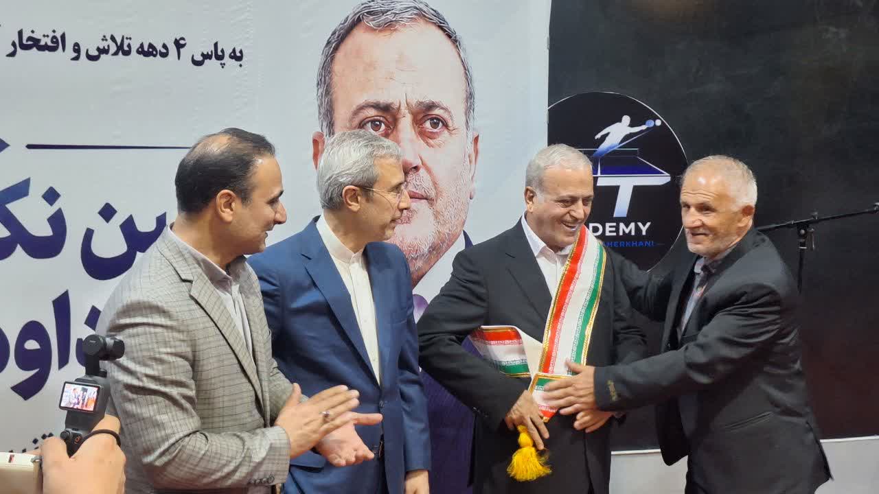 رئیس فدراسیون تنیس روی میز کشور: خدمات دکتر محمدی در تنیس روی میز قزوین ماندگار است