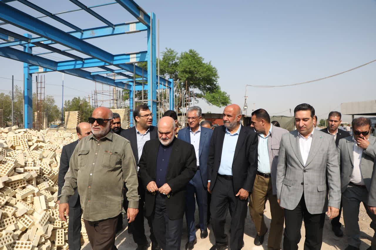 بازدید وزیر تعاون و استاندار خوزستان از مراکز درمانی - پایانه مرزی و یادمان شهدای شلمچه بازدید وزیر تعاون و استاندار خوزستان از مراکز درمانی - پایانه مرزی و یادمان شهدای شلمچه