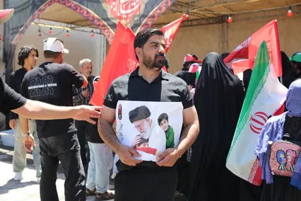 تشییع پیکر رهبر شهید انقلاب در مشهد - ۲