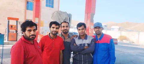 رفع صف طولانی جایگاه کاسکین در شب حمله تروریستی آمریکا به ایرانشهر با تدابیر متصدیان نمونه