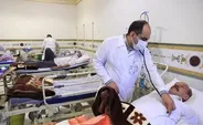ارائه خدمات درمانی به یک‌هزار و ۲۲۵ زائر اربعین در پایانه مرزی مهران