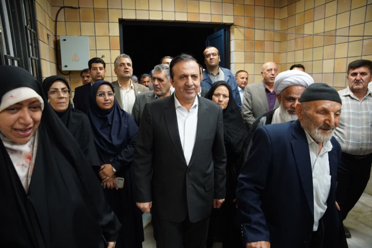 افتتاح همزمان ۳ مدرسه خیرساز در بخش بشاریات شهرستان آبیک 
