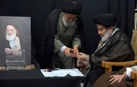 آیین شکستن مهر آیت‌الله شبیری‌زنجانی برگزار شد