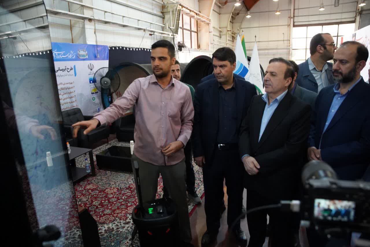 بازدید استاندار قزوین از نمایشگاه «دستاوردهای وقف در استان من» 