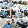 دیدار فرمانده و مسئول عقیدتی سیاسی تیپ مستقل ۳۸۸ پیاده مکانیزه هجومی شهید حیدر شهرکی ارتش با فرماندار ایرانشهر