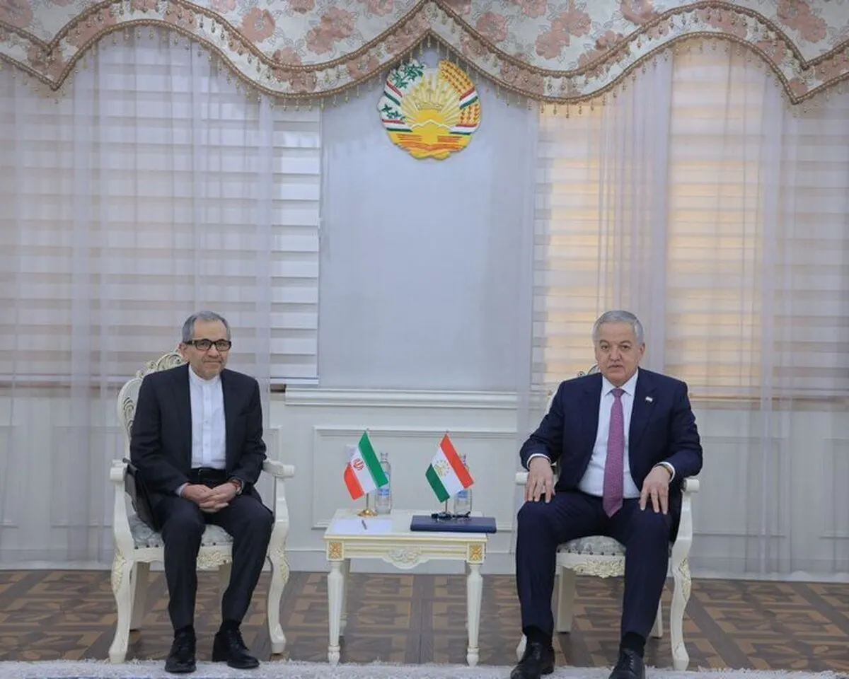 Iran's deputy FM holds meeting with Tajik FM in Dushanbe
