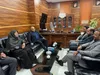 دیدار بخشدار آفتاب و هیات همراه با دادستان بخش آفتاب