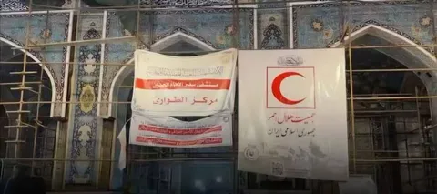 ثبت بیش از ۳۹ هزار خدمت درمانی هلال‌احمر اصفهان به زائران اربعین در نجف اشرف
