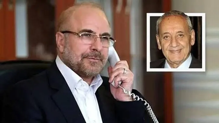 گفت‌وگوی تلفنی روسای مجلس ایران و لبنان