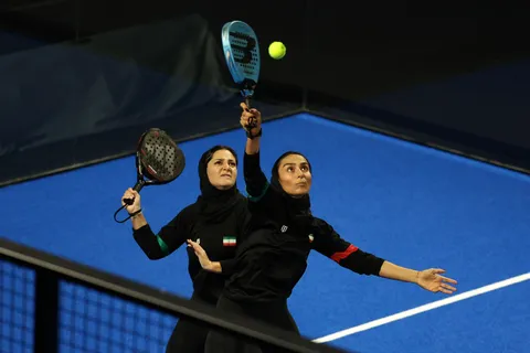 دیدار تیم های پدل دختران ایران و امارات / NOGOYA2026