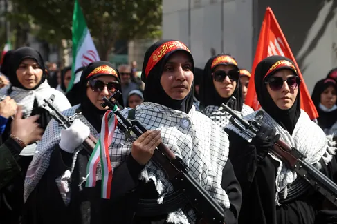 رزمایش جانفدایان در شیراز